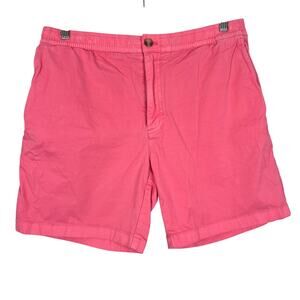 VINEYARD‎ VINES Men's L Hot Pink Resort Beach Tropical Stretchy Jetty 7" Shorts
